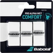 Pro Alpha Wet X3 653054 101 ホワイト [テニス オーバーグリップテープ]
