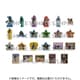 ジョジョの奇妙な冒険 スターダストクルセイダース ステッカーコレクション 【RE】 vol.1 1パック（3枚入） [コレクショントイ]