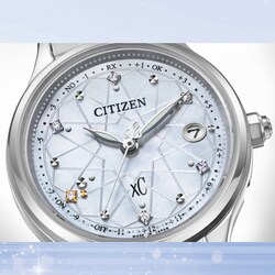 時計 CITIZEN xC Citizen xC Blue Dial Super Titanium Bracelet EE1008-56E