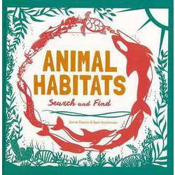 【バーゲンブック】ANIMAL HABITATS-Search and Find [単行本]