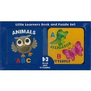 【バーゲンブック】ANIMALS ABC-Little Learners Book and Puzzle Set [単行本]