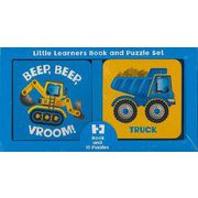 【バーゲンブック】BEEP,BEEP,VROOM！-Little Learners Book and Puzzle [単行本]
