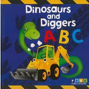 【バーゲンブック】Dinosaurs and Diggers ABC [単行本]