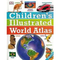 【バーゲンブック】Children's Illustrated World Atlas [単行本]