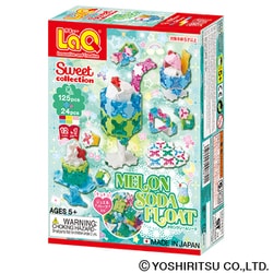 LaQ（ラキュー） スイートコレクション メロンクリームソーダ [ブロック玩具]