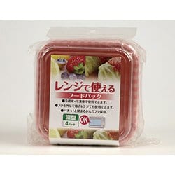 レンジで使えるフードパック 深 4パック