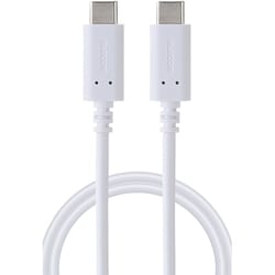 GM-CC20WH [USB Type-C ケーブル USB-C to USB-C USB2.0 2m PD 60W 急速充電 ホワイト]