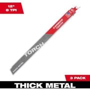 48-00-5303 [TORCH 金工用カーバイドレシプロソーブレード 8TPI 305mm（3本パック）]