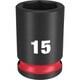 49-66-6139 [SHOCKWAVE IMPACT DUTY インパクトソケット 3/8インチ（9.5mm）角 15mm]