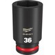 49-66-6411 [SHOCKWAVE IMPACT DUTY ディープインパクトソケット 3/4インチ（19mm）角 36mm]