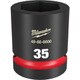 49-66-6600 [SHOCKWAVE IMPACT DUTY インパクトソケット 1インチ（25.4mm）角 35mm]