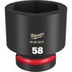 49-66-6612 [SHOCKWAVE IMPACT DUTY インパクトソケット 1インチ（25.4mm）角 58mm]