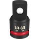 49-66-6720 [SHOCKWAVE IMPACT DUTY アンビルサイズ変換アダプター 1/4インチ（6.35mm） → 3/8インチ（9.5mm）]