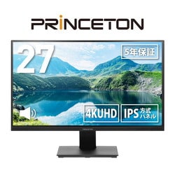 液晶ディスプレイ/27型/4K（3840×2160）/IPSパネル/ノングレア/HDR対応/HDMI×2 DP×1 USB-C×1 PTF-H271U-BK