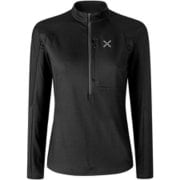 FORCE ZIP MAGLIA WOMAN MMZN45W 90 ブラック XSサイズ [アウトドア カットソー レディース]