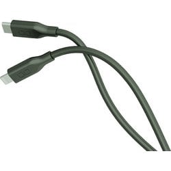 シリコンケーブル USB-C to Lightning 1m MFI認証 モスグリーン CIO-SL30000-CL1-MGR