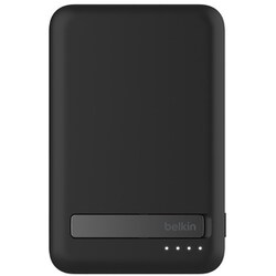 Belkin Qi2 モバイルバッテリー 5000mAh 15W ＋ スタンド ブラック BPD006btBK
