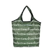 compactecobag [保冷保温コンパクトエコバッグ ロゴ/グリーン]