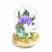ガラスドームアレンジメントL 夏華 glassdomel