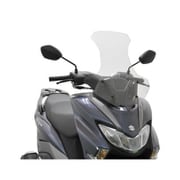 バイク用 ミドルスクリーン(適合車種:スズキ バーグマンストリート125EX 型式:8BJ-EA23M) カラー:クリアー BU-13