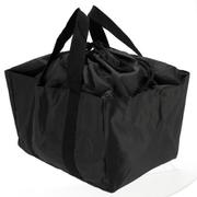 Rapport 4760 たためるカゴ型ショッピングバッグ 20L ブラック rapport4760