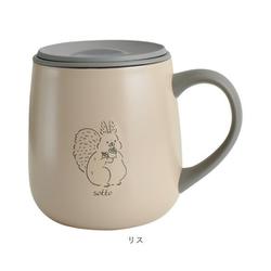 ヨドバシ.com - 逸品社 sotto フタ付ステンレスマグ シマエナガ