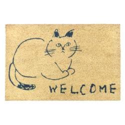 コイヤーマット 玄関マット ラクガキネコ tmcoyermat