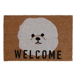 コイヤーマット 玄関マット ビションフリーゼ tmcoyermat