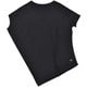 W ヨガルーズTシャツ レディース フィットネス ヨガ シャツ Jet Black Melange（I10） Sサイズ SNW013470N