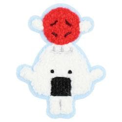 ON-5546294KT おにうめ モコモコ刺繍ステッカー 組体操 [キャラクターグッズ]