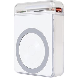 re:colors #3 3way Power Bank With LED Light スノー CP-RC3PB1/W