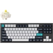 Q3 Max QMK VIA ワイヤレス カスタム・メカニカルキーボード RGB US配列 テンキーレス カーボンブラック Gateron Jupiter スイッチ(ホットスワップ)バナナ軸 Q3M-M4-US