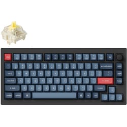V1 Max QMK VIA ワイヤレス カスタム・メカニカルキーボード RGB US配列 テンキーレス カーボンブラック Gateron Jupiter スイッチ（ホットスワップ）バナナ軸 V1M-D4-US