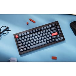 ヨドバシ.com - Keychron キークロン V1 Max QMK VIA ワイヤレス カスタム・メカニカルキーボード RGB US配列  テンキーレス カーボンブラック Gateron Jupiter スイッチ（ホットスワップ）バナナ軸 V1M-D4-US 通販【全品無料配達】