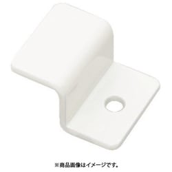 無垢の木の収納 kana（カナモノ） 棚板留め金具 8個入 ホワイト MKATKF8W