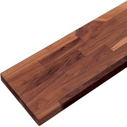 【棚板】無垢の木の収納 tana（タナモノ） ウォールナット材 糸面 幅1680×奥行300×高さ30mm MTO1680IG4IB