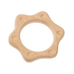 木製玩具 000586 森のベビートイ ほし