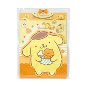 キャラクターグッズ サンリオキャラクターズ キャラクター形 レターセット ポムポムプリン