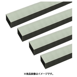 アルミ角パイプ 1m 1.5×15×30mm シルバー 4本組