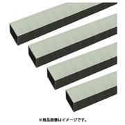 アルミ角パイプ 1m 2.5×50×100mm シルバー 4本組