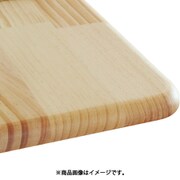 MTR1450NGLBMB [【棚板】無垢の木の収納 tana(ﾀﾅﾓﾉ) ニュージーパイン材 甲丸面（2面面取【L:左側R】） 幅1450×奥行450×高さ30mm ミディアムブラウン色]