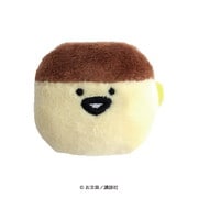 お文具といっしょ 押すと音が鳴るふわふわバッジ プリンさん [キャラクターグッズ]