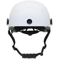 200万画素 前後カメラ付 ヘルメット DX-CH200WH