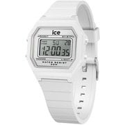 ICE dijit retro ss ホワイト デジタル 正規品 1年保証 022899 ICE dijit retro ss ホワイト