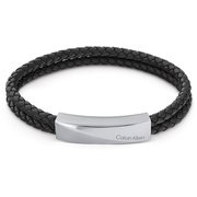 レザーアクセサリー メンズブレスレット 35000097 ブラック
