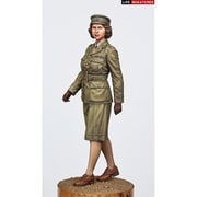LM-16008 1/16 WWII イギリス 補助地方義勇軍 行進するエリザベス・ウィンザー2級准大尉 1945年 [組立式プラスチックモデル]
