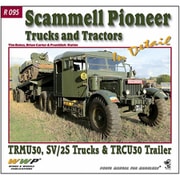 R095 Wings & Wheels Publications WWII イギリス スキャンメル パイオニア 6×4トラクター TRMU30/SV-2S/TRCU30/R100 ディテール写真集 [プラモデル書籍]