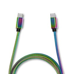 剛強 ステンレス USB Type-C ケーブル 1m Type-C to Type-C CCJ-GZ1M MZ