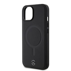 MEHMP14S23RCMK [MERCEDES-BENZ iPhone 14用 磁気ワイヤレス充電対応 本革 背面ケース]