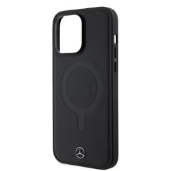 MEHMP14X23RCMK [MERCEDES-BENZ iPhone 14 Pro MAX用 磁気ワイヤレス充電対応 本革 背面ケース]